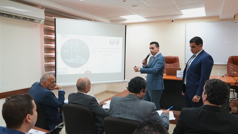 جانب من فعاليات التدريب،