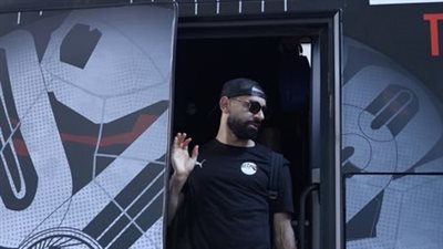 5 صور ترصد مغادرة منتخب مصر إلى غينيا بيساو استعدادا للقاء الفريق الاثنين المقبل