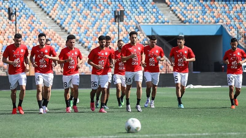 منتخب مصر يستعد لمواجهة