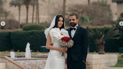 جلسة تصوير لـ أمير طعيمة ويسرا الجديدي بعد زواجهما 