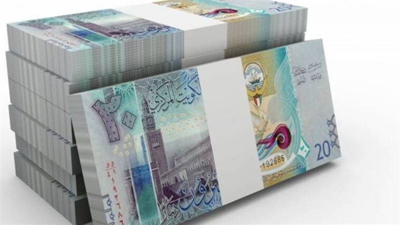 سعر الدينار الكويتي،