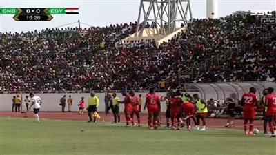 بخطأ دفاعي فادح، شاهد هدف غينيا بيساو في مرمى منتخب مصر 