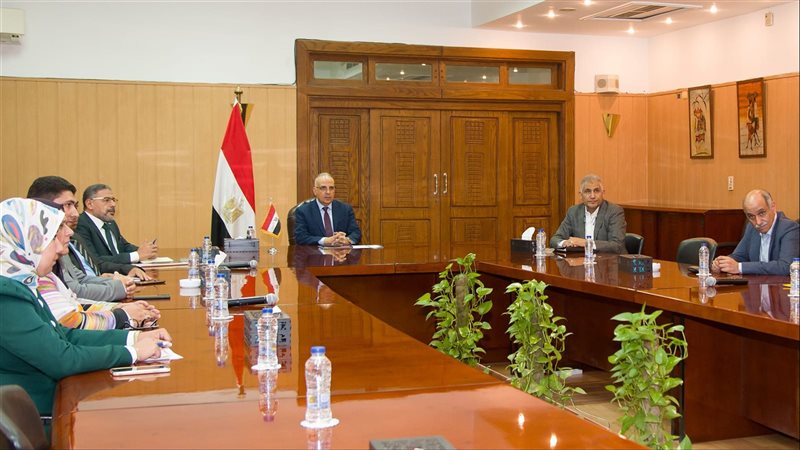 اجتماع وزير الري،