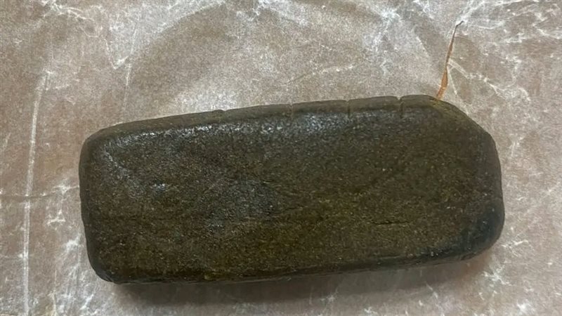 المضبوطات بحوزة رجال