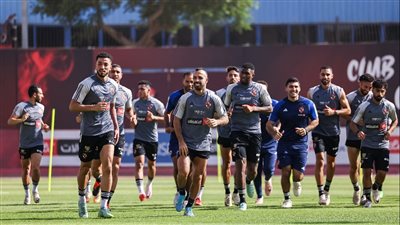 10 صور ترصد استعدادات الأهلي النهائية لمباراة فاركو في الدوري