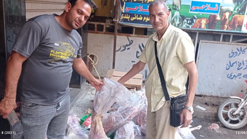 جانب من الحملة التموينية