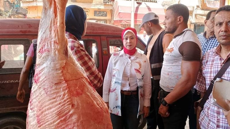 حملة على محال الجزارة