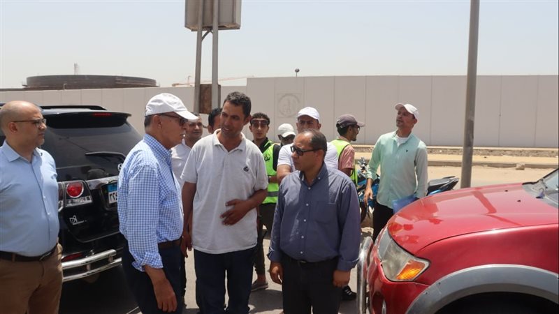 محافظ القليوبية خلال