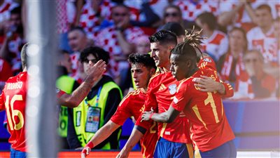يورو 2024، منتخب إسبانيا يتقدم على ألبانيا 0/1 في الشوط الأول 