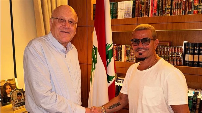عمرو دياب ورئيس الوزراء