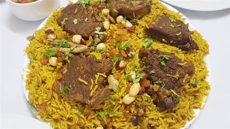 كبسة اللحمة