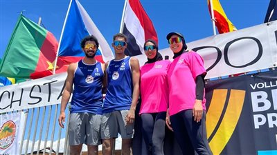 مواعيد مباريات منتخبي مصر بالبطولة الأفريقية للطائرة الشاطئية بالمغرب