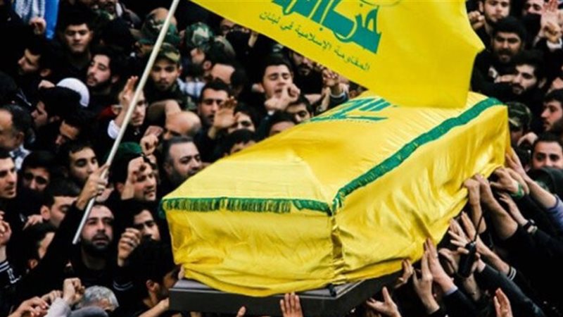 تشيع جثمان أحد مقاتلي
