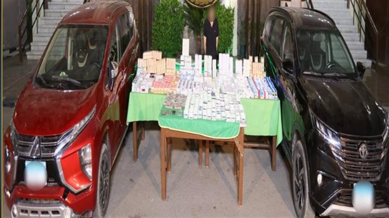 المتهم بحوزة مخدرات