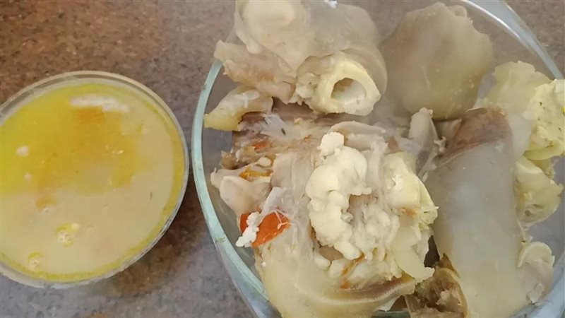 شوربة الكوارع بالخطوات