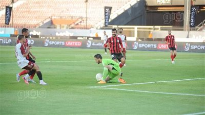 الداخلية يحرز هدف التعادل أمام الأهلي بالدوري