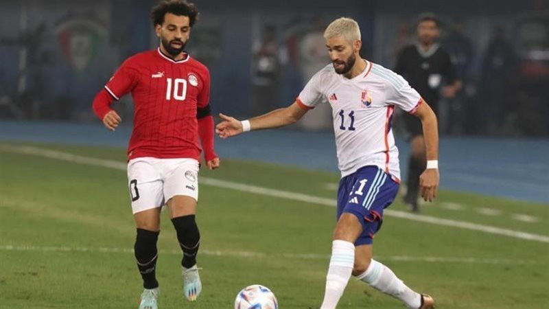مصر وبلجيكا 