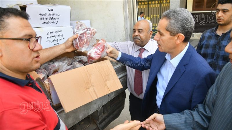 محافظ الغربية يشهد
