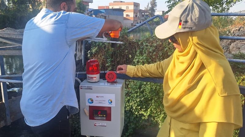 مياه القناة تستقبل