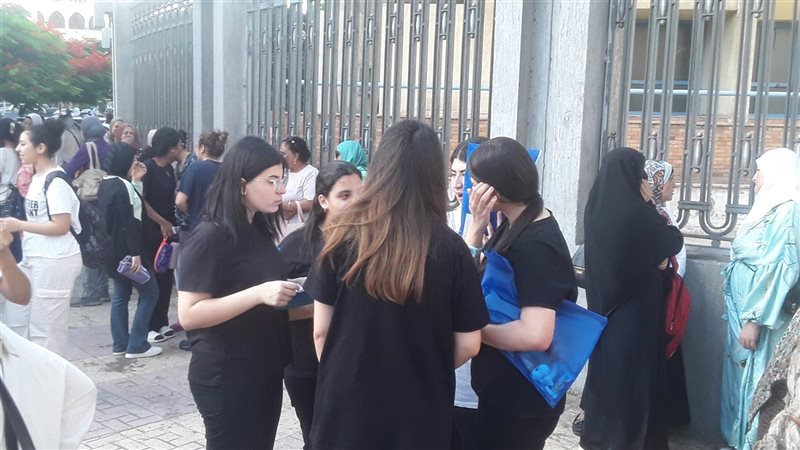 طلاب الثانوية بالإسكندرية