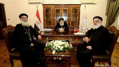 البابا تواضروس الثاني يلتقي وكيل إكليريكية الإسكندرية