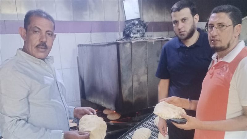 جانب من الحملة التموينية