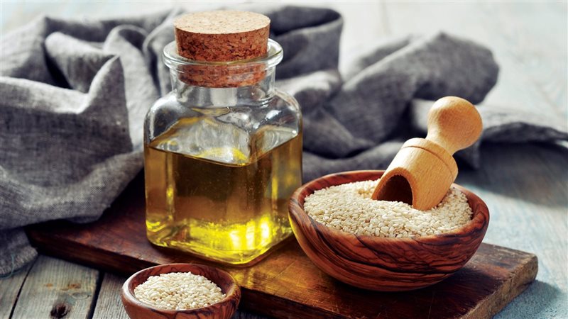 زيت السمسم،فيتو