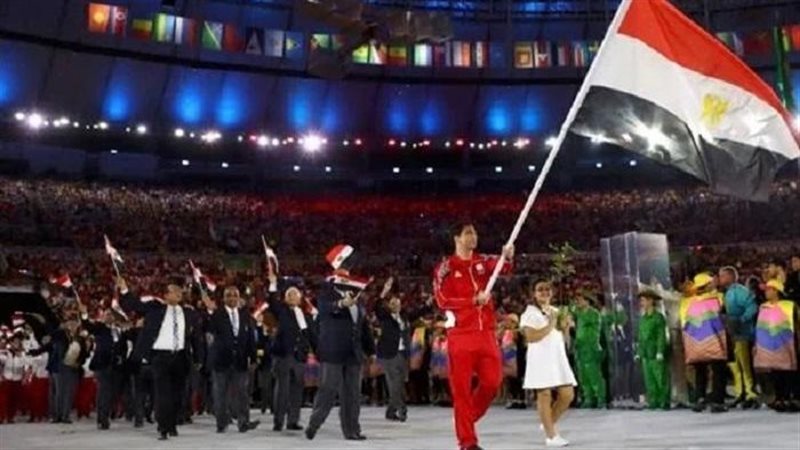 علم مصر في الأولمبياد،