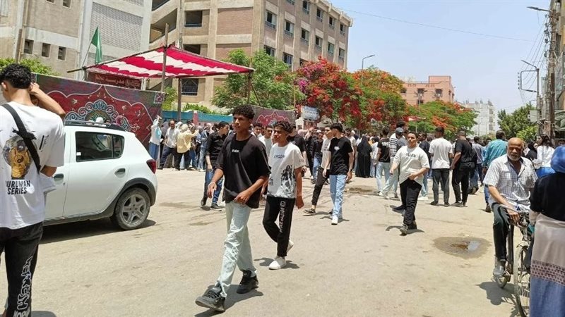 طلاب امتحانات الثانوية