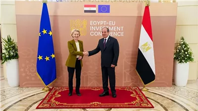 مؤتمر الاستثمار المصري الأوروبي طوق النجاة للاقتصاد.. 67.7 مليار يورو حصيلة الاتفاقيات على مدار يومين.. والهيدروجين الأخضر والنقل والاتصالات أبرز القطاعات المستهدفة