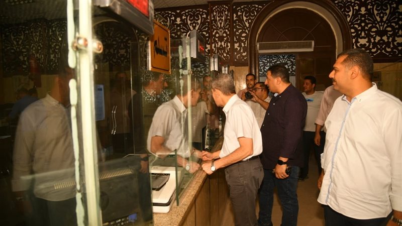 محافظ الغربية يتفقد