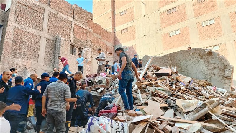 منزل أسيوط المنهار،
