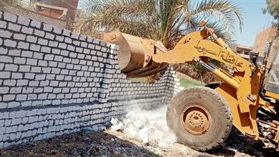 إزالة 19 حالة تعد على الأراضي الزراعية بأسيوط