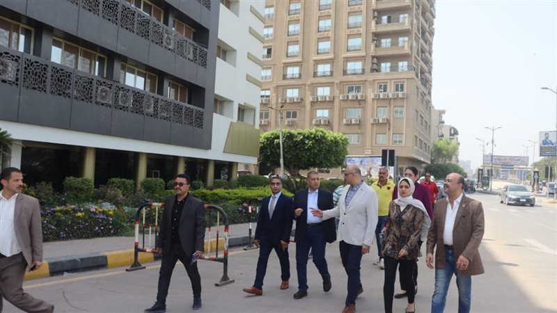 محافظ القليوبية خلال