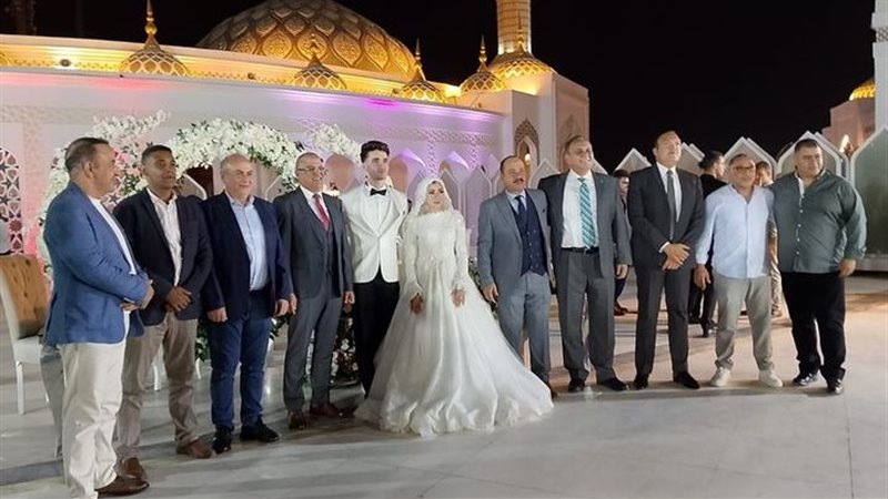 حفل زفاف نجل مدير