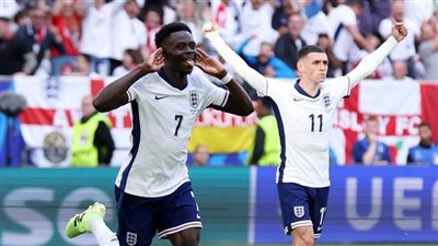 يورو 2024، ساكا أفضل لاعب في مباراة إنجلترا وسويسرا