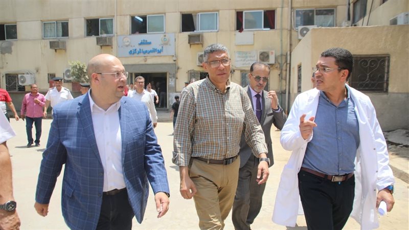 تفقد محافظ الجيزة،