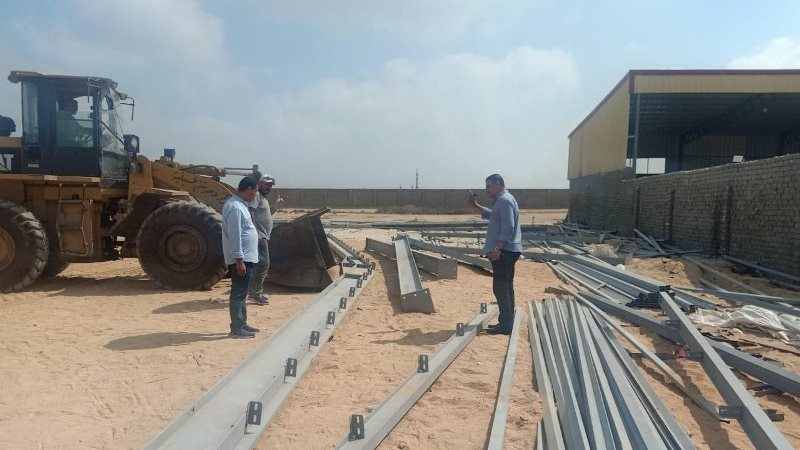 ازالة 34 حالة تعدي