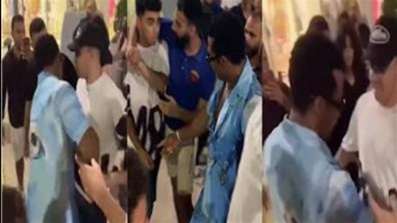 محمد رمضان يصفع معجب