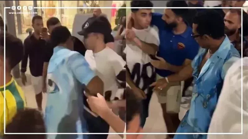 مشاجرة محمد رمضان،