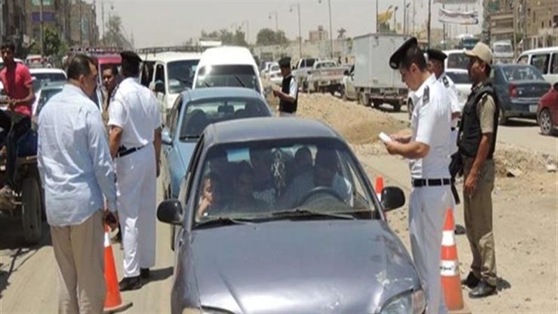 حملات مرورية في الجيزة،