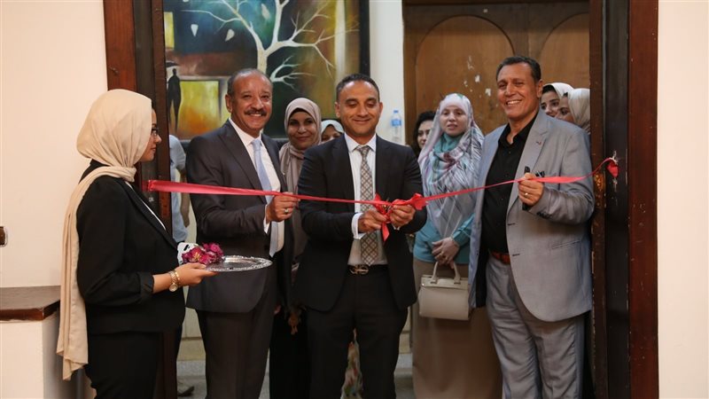 افتتاح معرض تخرج