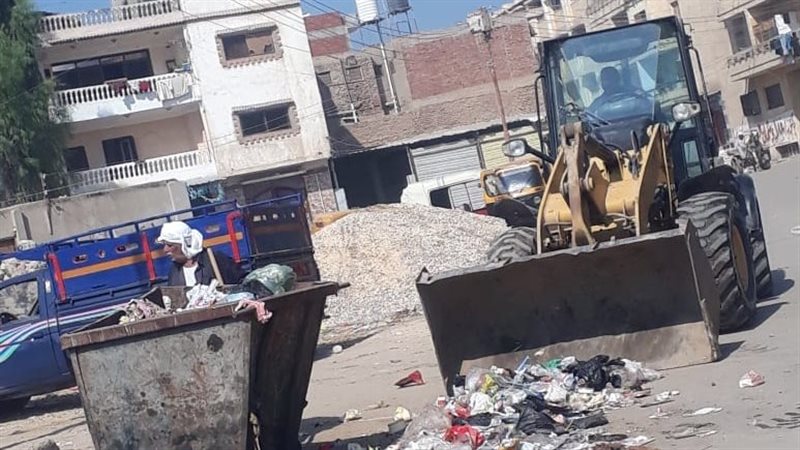 استمرار أعمال رفع