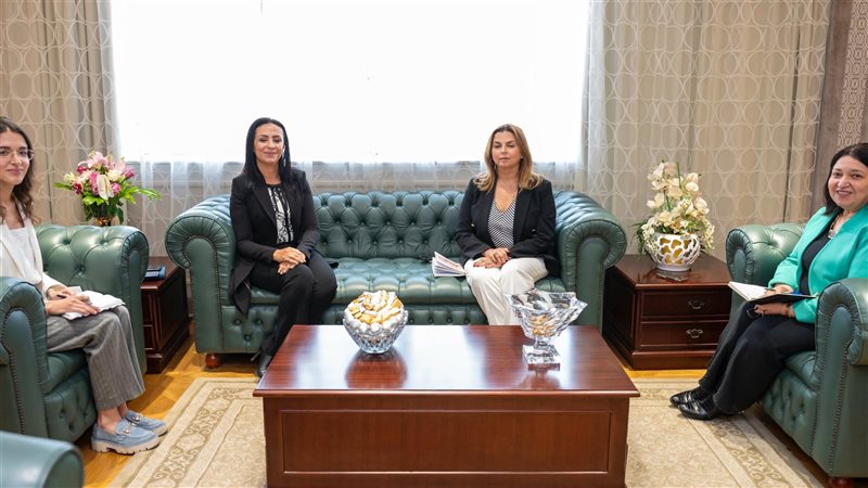 مايا مرسي وزيرة التضامن