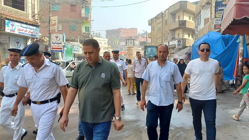 حملة رفع إشغال بالبحيرة