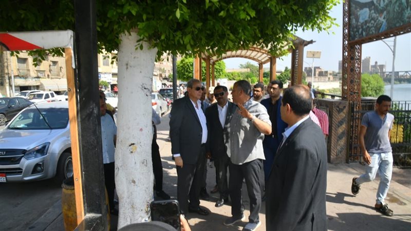 محافظ الغربية يتابع