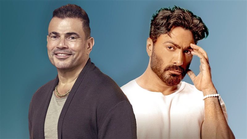 عمرو دياب وتامر حسني،