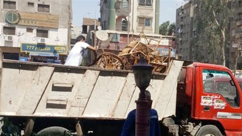 حملة إشغالات بالجيزة
