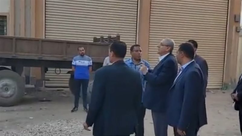 محافظ الغربية يعنف
