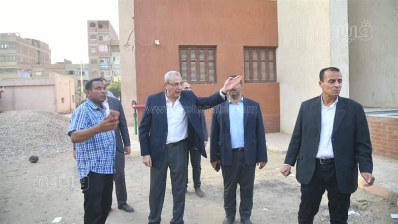 محافظ الغربية يتفقد